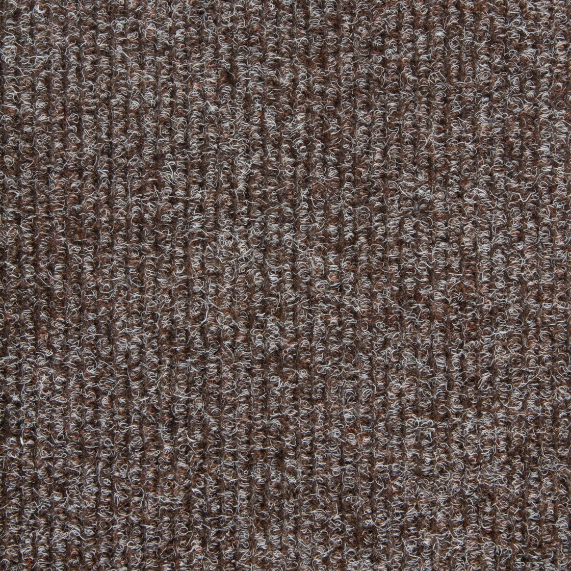 Dalles de moquette pour bureau professionnel, dalle de moquette modulaire marron en velours côtelé, moquette en dalles plombantes sans colle - 2