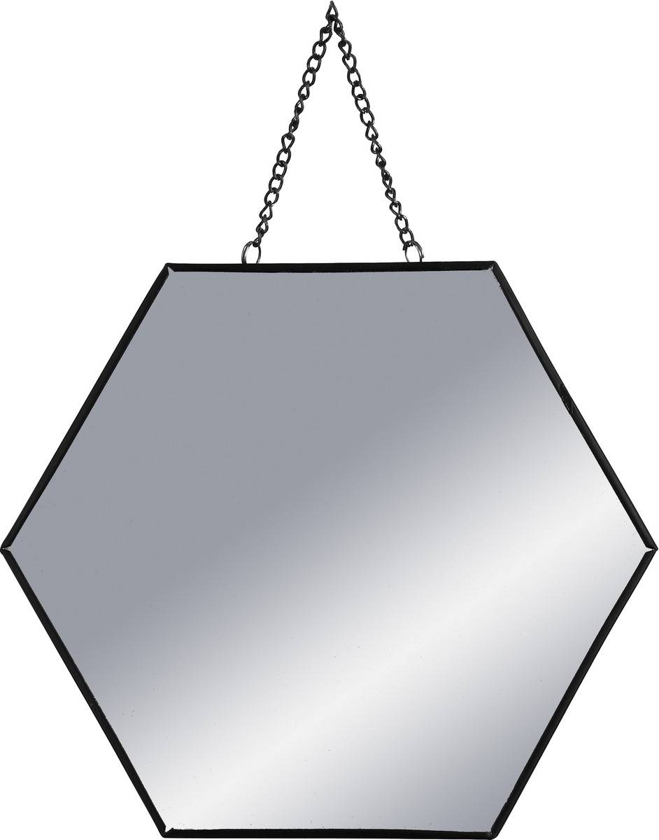 Atmosphera - Set di 3 specchi neri l20 25 30cm - 5