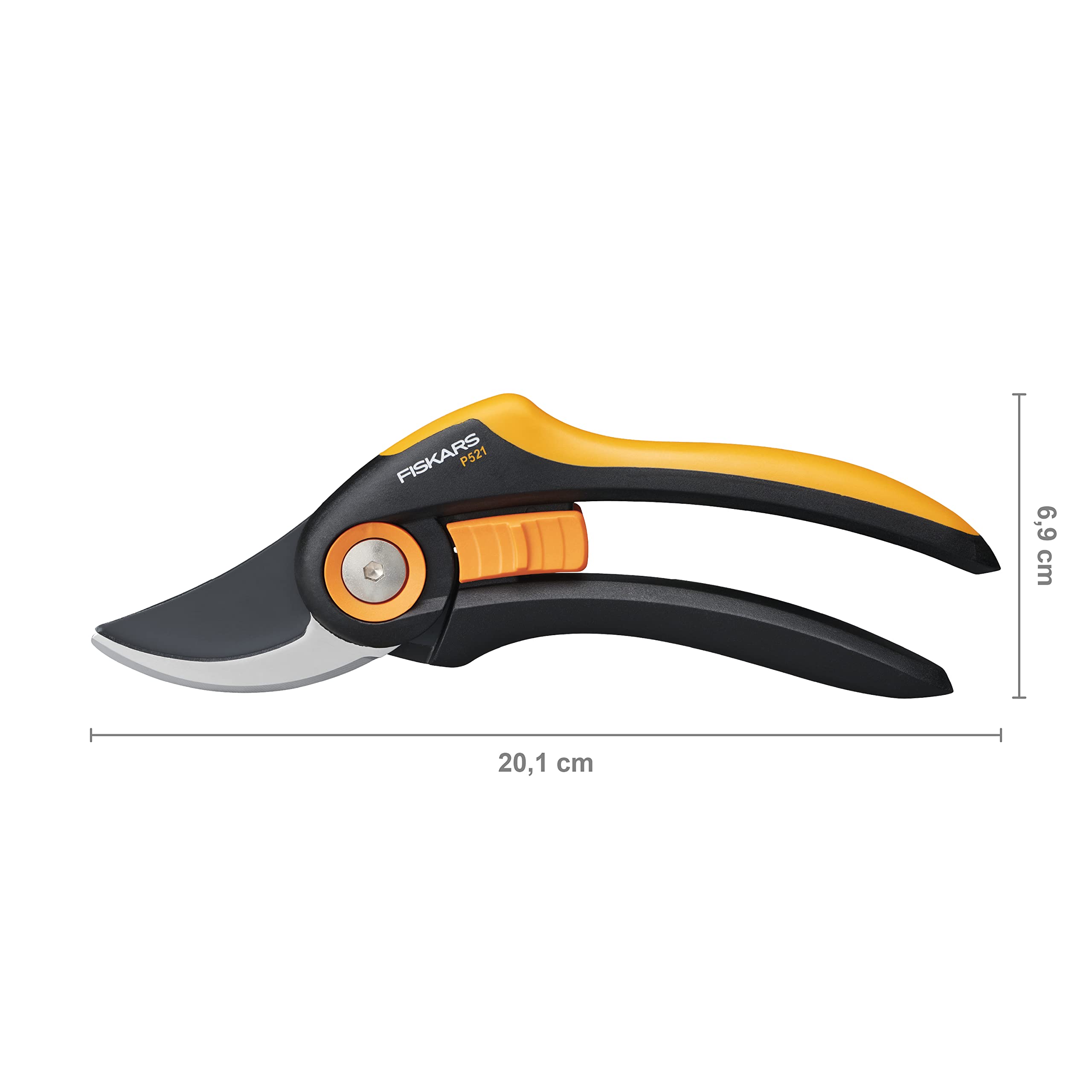 Sécateur à lame franche FISKARS - Plus 521 - 24mm - 7