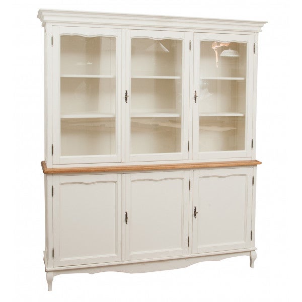 Étagère Murale Biscottini Bois Blanc Antique - L46xH22xP17 Cm, Fabriquée En Italie