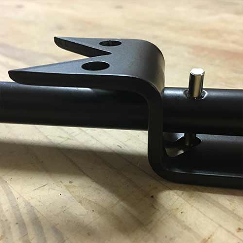 Bloque Volet Noir - Droit Standard pour Volet Bois - 3