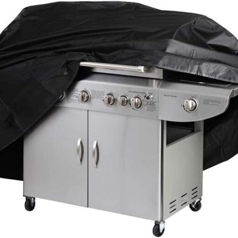 Wodoodporny pokrowiec na grilla 170 x 61 x 117 cm Czarny