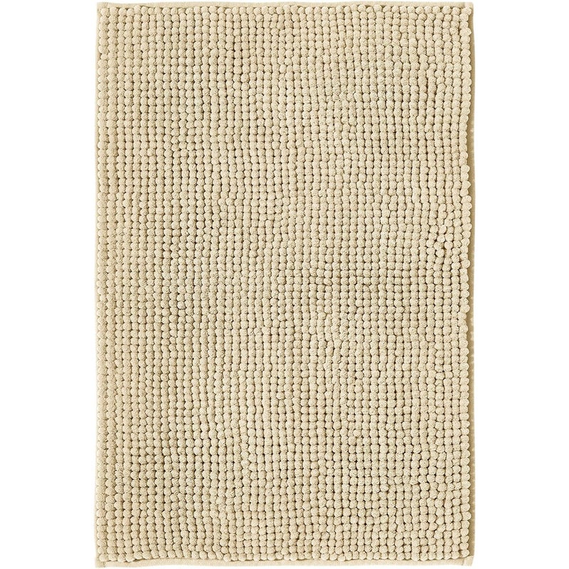 Mata łazienkowa, antypoślizgowa mata prysznicowa, mata podłogowa, pochłaniająca zapachy, do łazienek i pryszniców, 50 x 80 cm, żółta