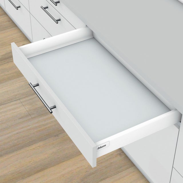 Tiroir TANDEMBOX hauteur M blanc L350mm BLUMOTION INT358M350BLS