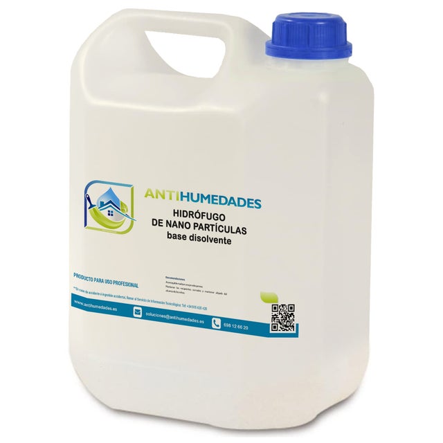 Hydrofuge longue durée à base de solvant (25l) - Composé de nanoparticules à haute pénétration pour façades, toitures, briques, béton...