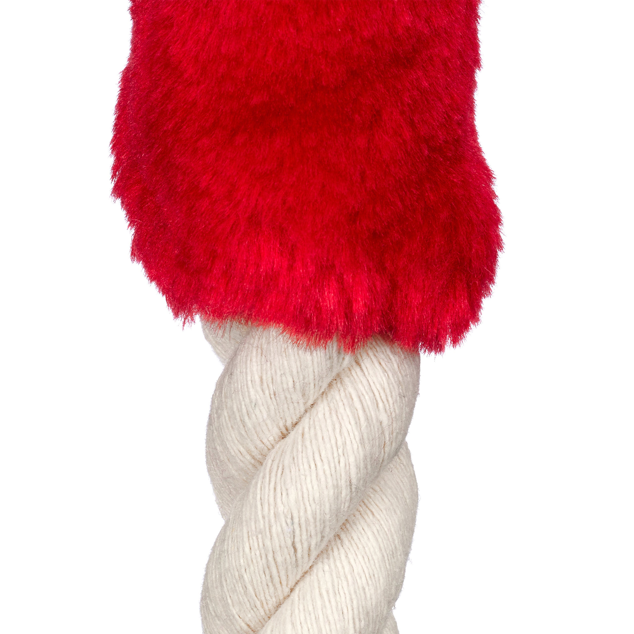 Butoir de porte, lot de 2, arrêt, sécurité, 60cm, anti-pincement pour enfants & animaux, crème, rouge, Relaxdays - 6
