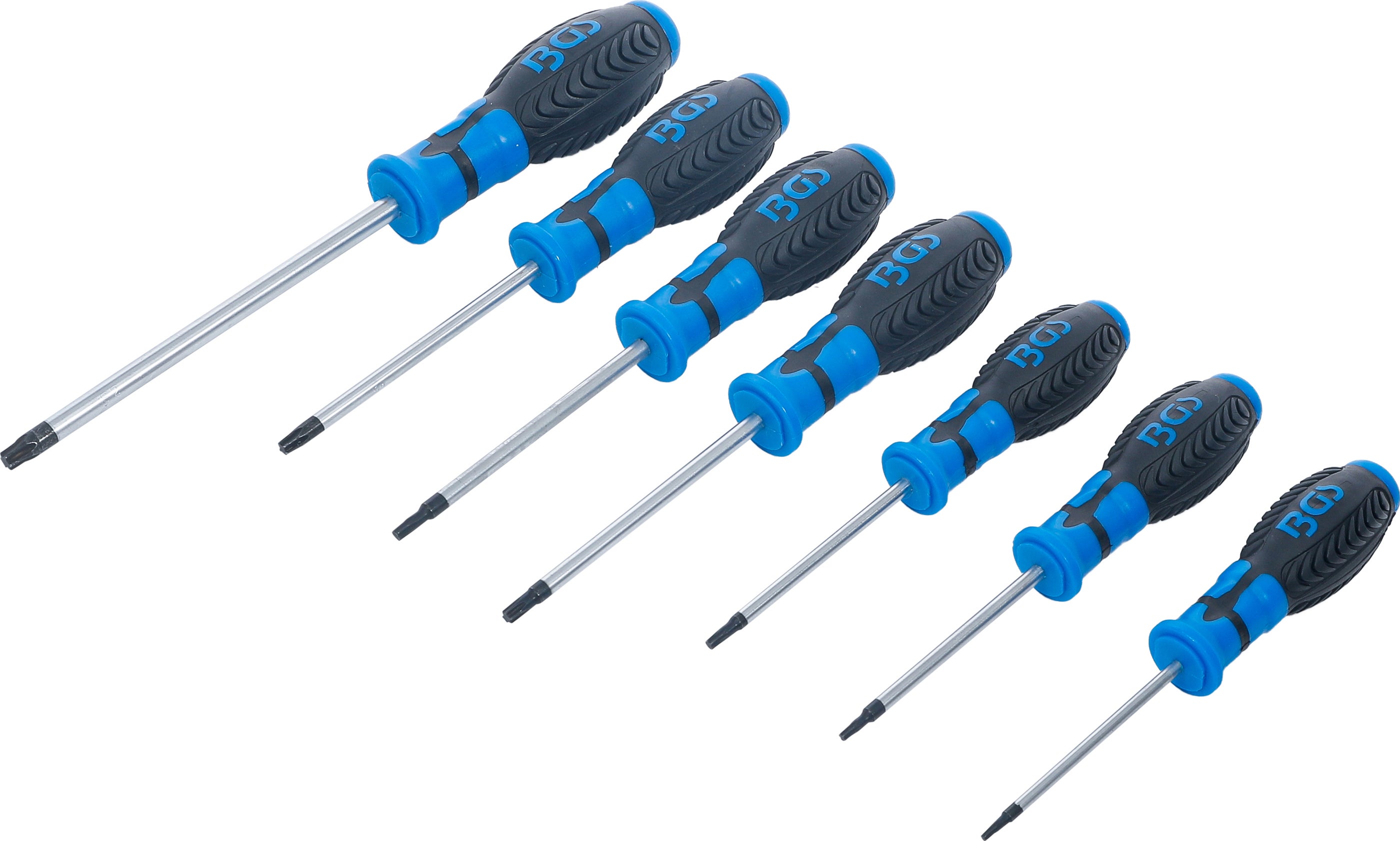 Juego de destornilladores | perfil en T (para Torx) | T10 - T40 | 7 piezas