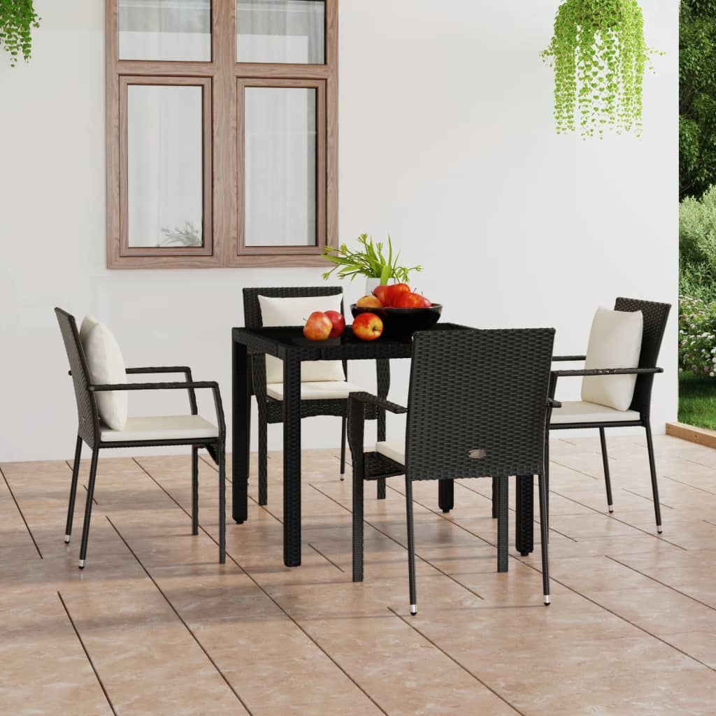 Mobili Da Giardino Mobili Da Esterno Set Di Mobili Da 8 Pezzi Con Cuscini Grigi In Resina Intrecciata 020017601 81564555