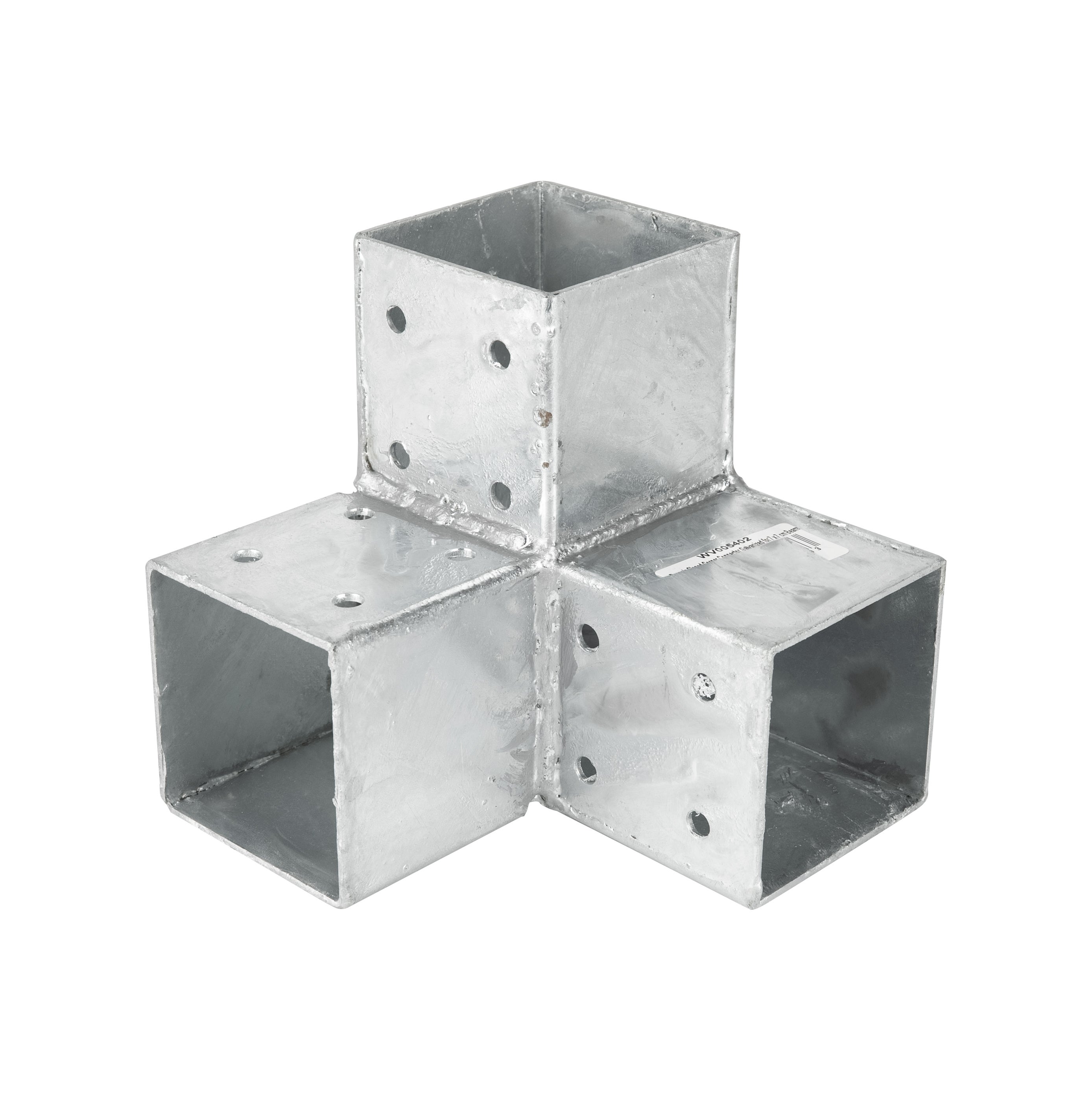 Conector de pérgola para postes de 7 x 7 cm Modelo cubo- Por Unidad - 3