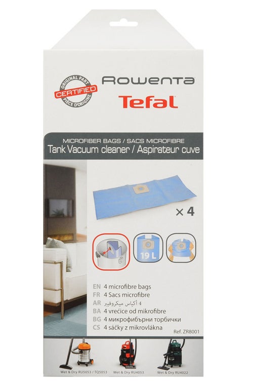 Lot De 4 Sacs Aspirateur Rowenta – Référence ZR8001 / RA-ZR80.0 – Neufs Sous Emballage