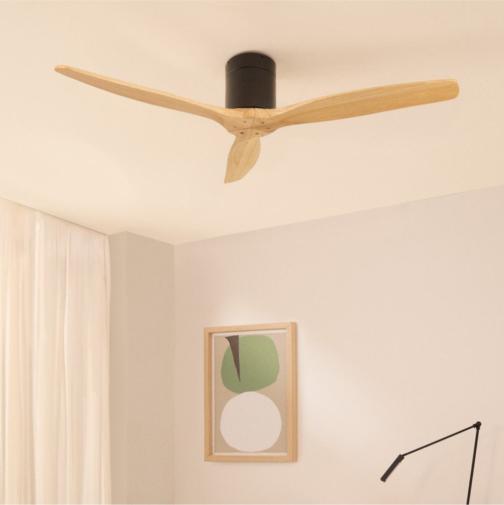 CREATE - WIND CALM M - Ventilateur de plafond silencieux 40W avec pales techniques en ABS Ø132cm sans eclaraige sans wifi - 2