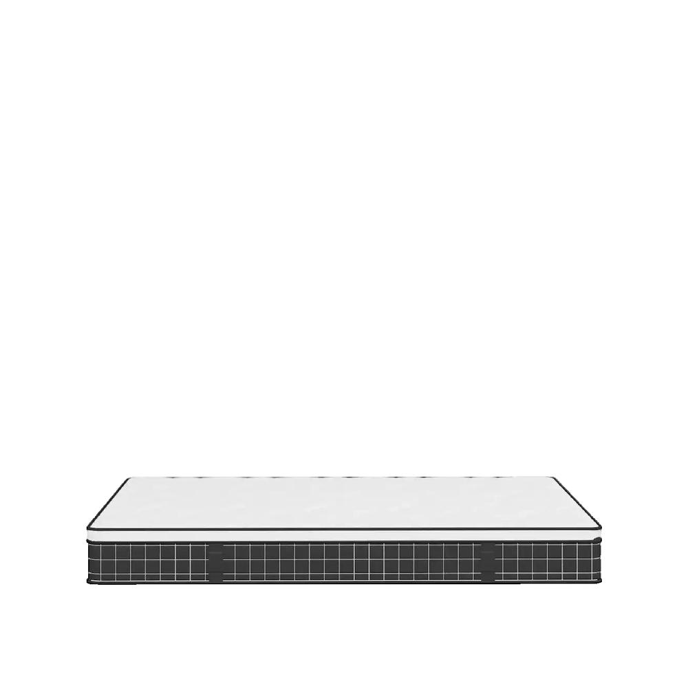 Materac sprężynowy bonnell vidaxl 140x200 cm Biały Średnia twardość trwały