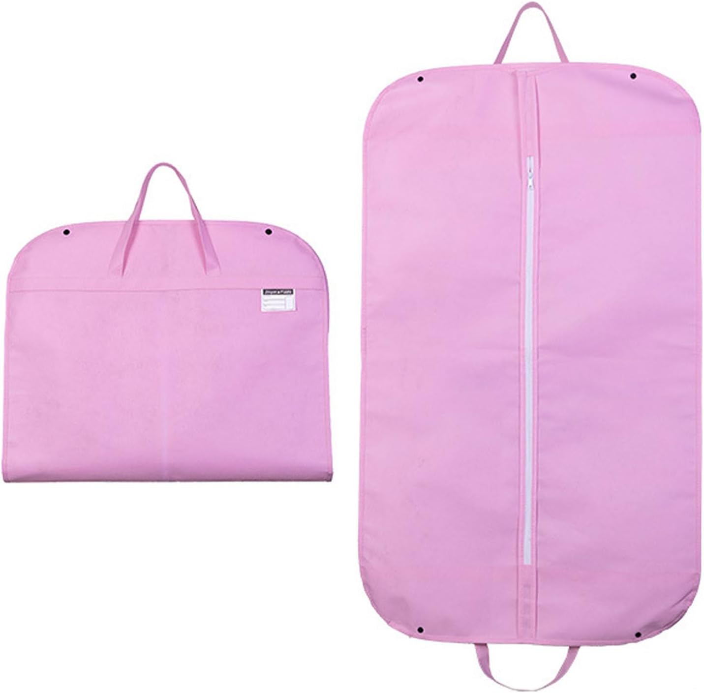 Torba na garnitur, oddychająca, składana, z uchwytem i zamkiem błyskawicznym, odpowiednia do garderoby i podróży, pyłoszczelna, odpowiednia na garnitu