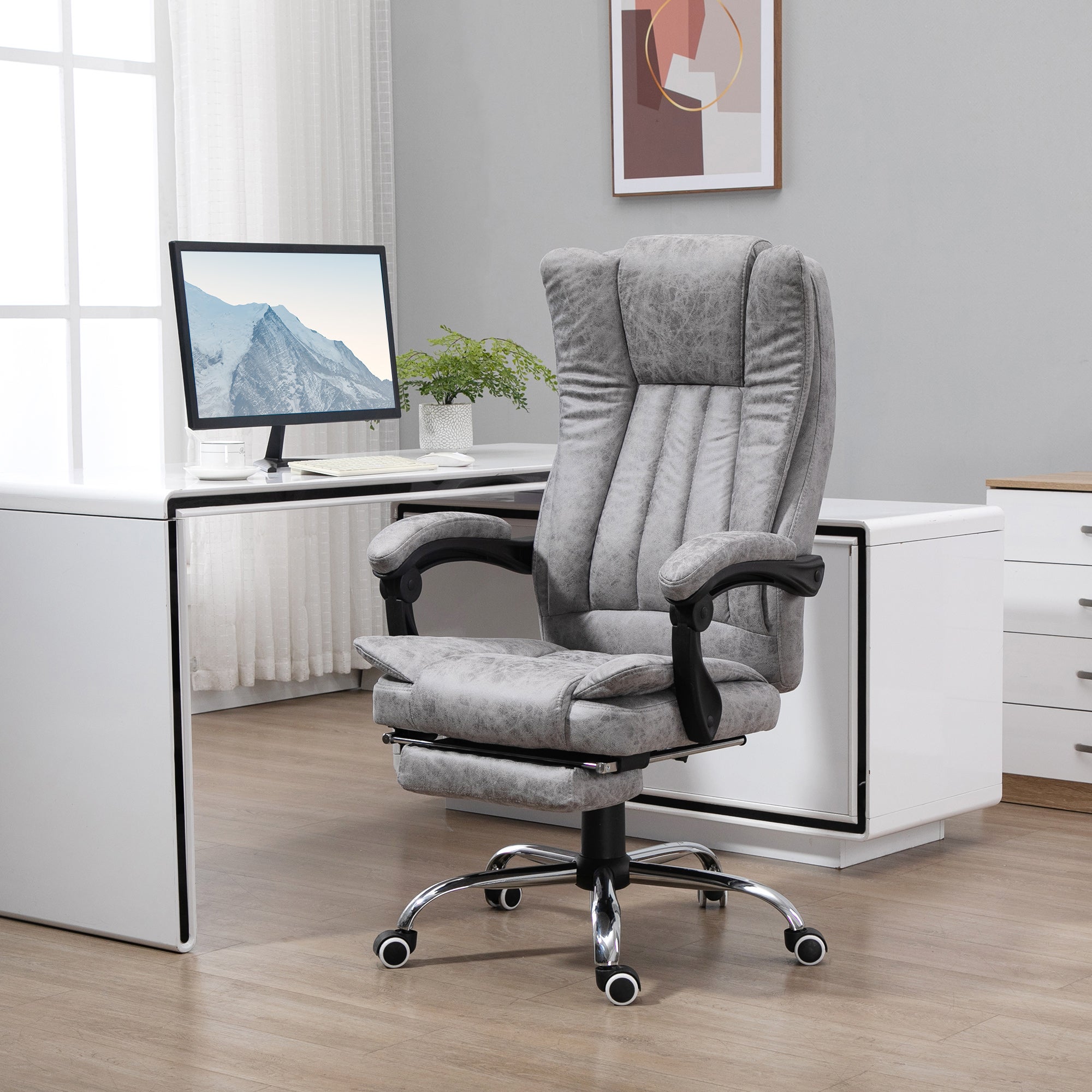fauteuil de bureau simili cuir Vinsetto - 2
