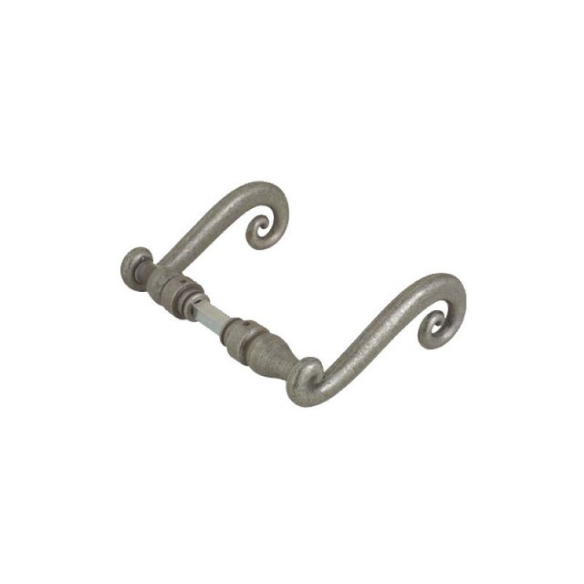 BEQUILLE DOUBLE AQUITAINE FER PATINE 2 P C 6