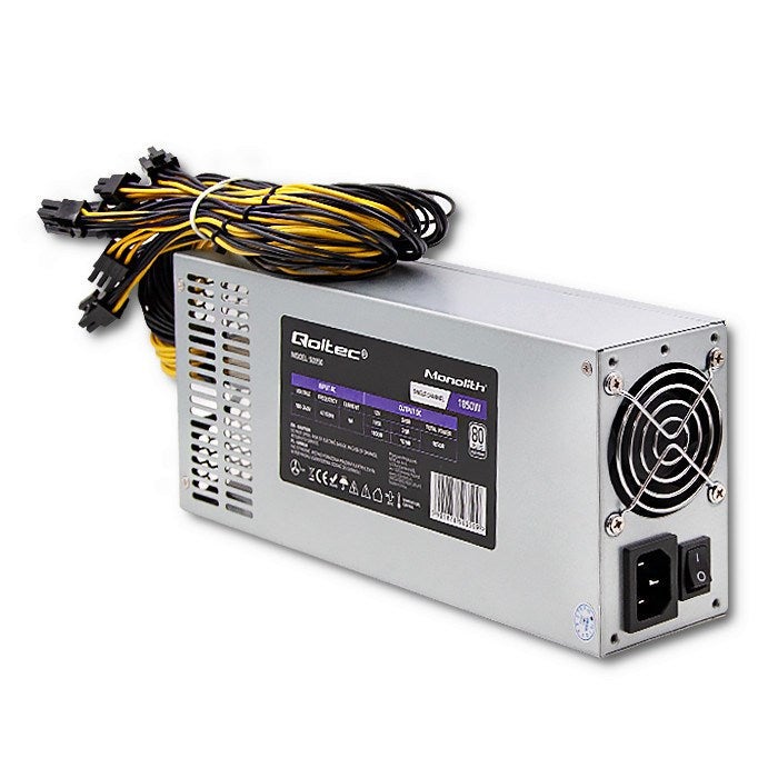 Qoltec Zasilacz PCI E 1850W 80 Plus Platinum Data Mining Leroy Merlin qoltec-zasilacz-pci-e-1850w-80-plus-platinum-data-mining-leroy-merlin