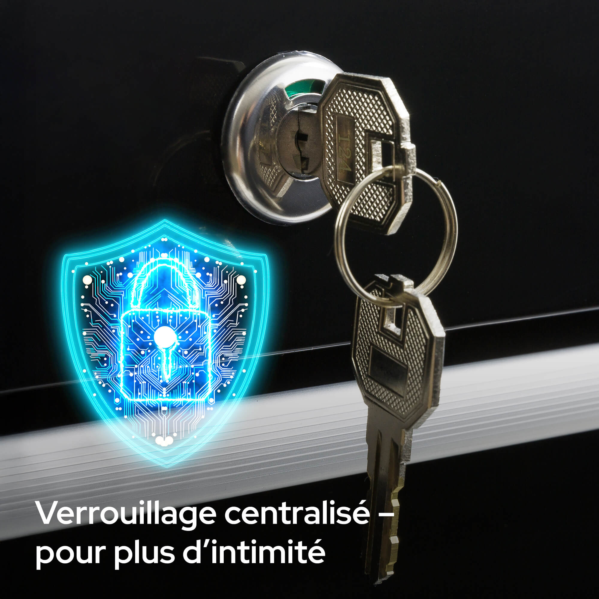 AREBOS Chariot à Outils 7 Tiroirs – Verrouillage Central, Acier Robuste, Tapis Antidérapants, Roues Pivotantes avec Freins - 7