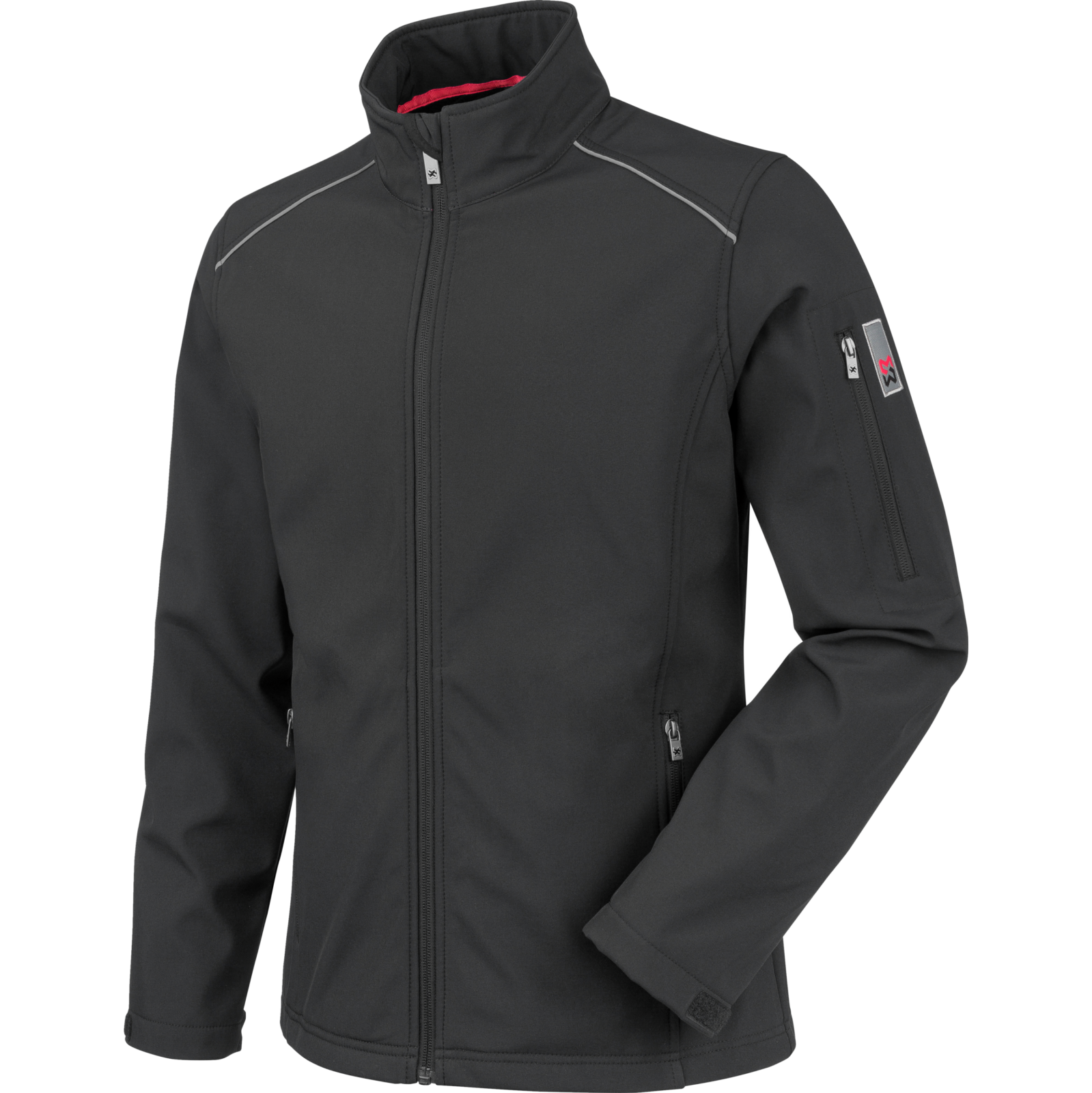 Veste Softshell De Travail Würth MODYF Femme - Coupe City Noire - Imperméable, Respirante, Coupe-vent