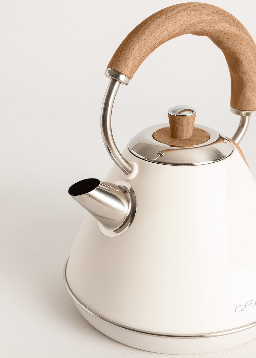 CREATE - Pack grille-pain TOAST RETRO + bouilloire KETTLE RETRO - Blanc cassé - 5