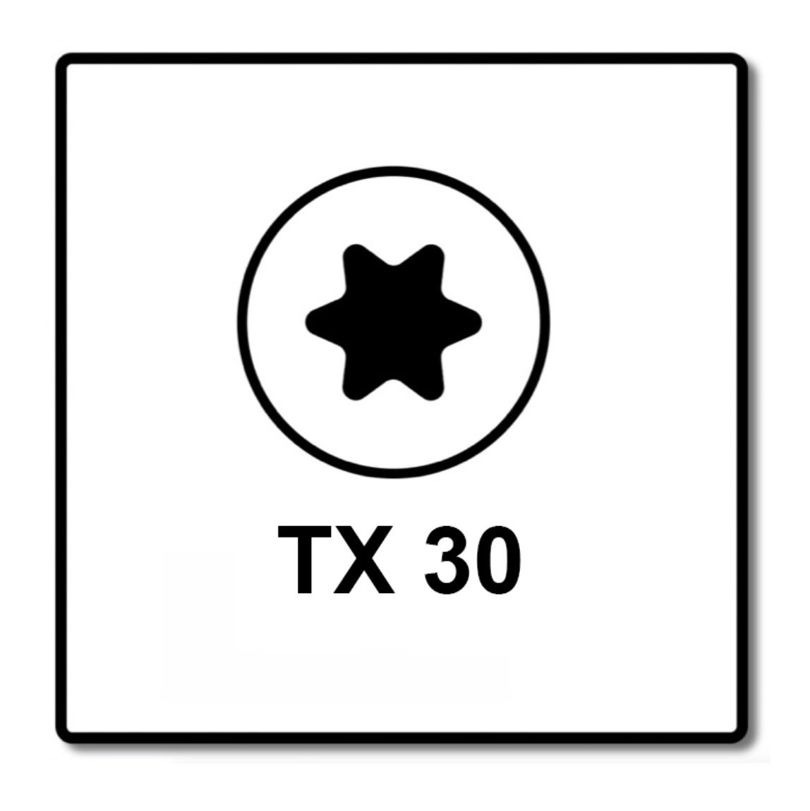 Fischer Vis pour panneaux de particules Power-Fast II FPF II 6.0x80 mm - 50 pièces (670534) Tête cylindrique + Filetage partiel Torx, zinguée, - 3