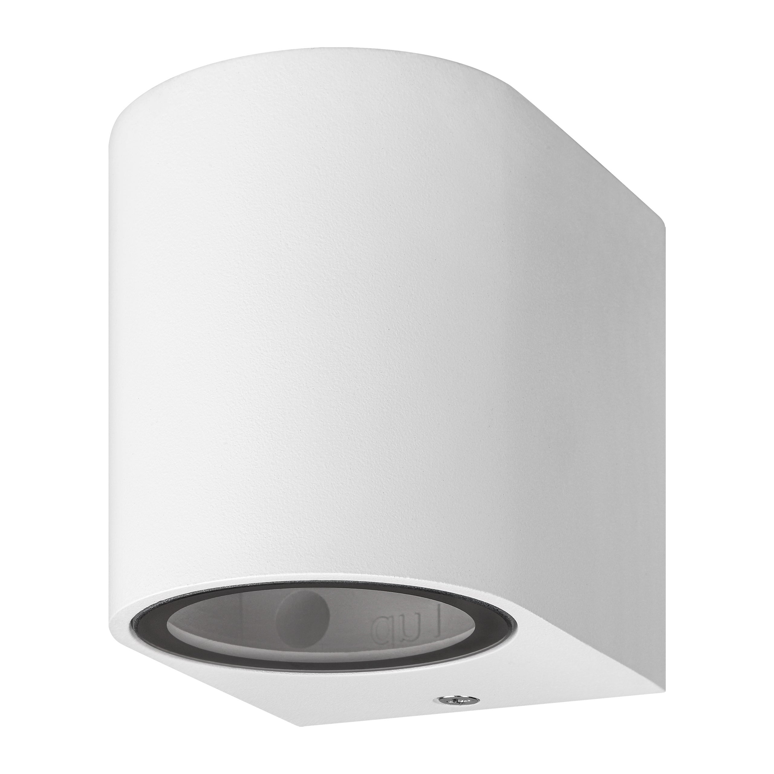 Lampa elewacyjna Luna GU10 IP44 kinkiet oprawa ścienna zewnętrzna biała MasterLED