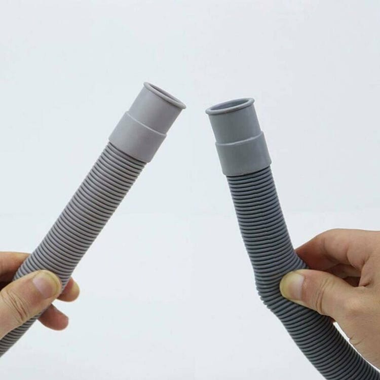 Tuyau de Vidange,Kit de Rallonge Machine a Laver,Uyau D'évacuation Lave Linge,Flexible D'évacuation Universel,Tuyau D'évacuation D'eau —1.5M - 3