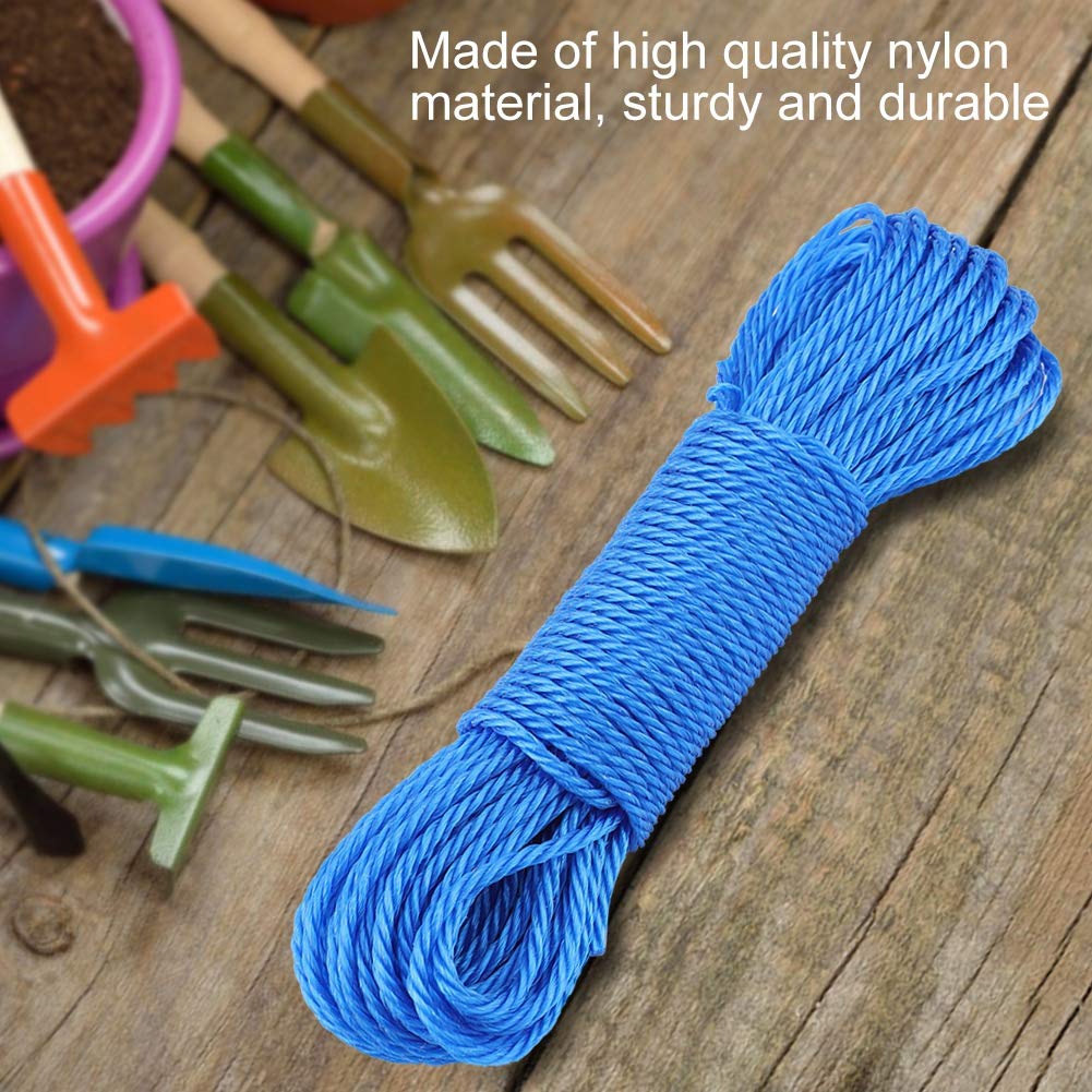 Mat Drapeau Exterieur Corde De Drapeau 15m Avec 4 Crochets - Résistante Aux Intempéries - COSYMATE Corde Pour Balancoire