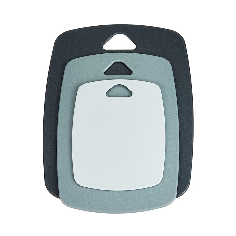 Set 3 Tablas de Corte a Doble Cara, Polipropileno, Libre de BPA