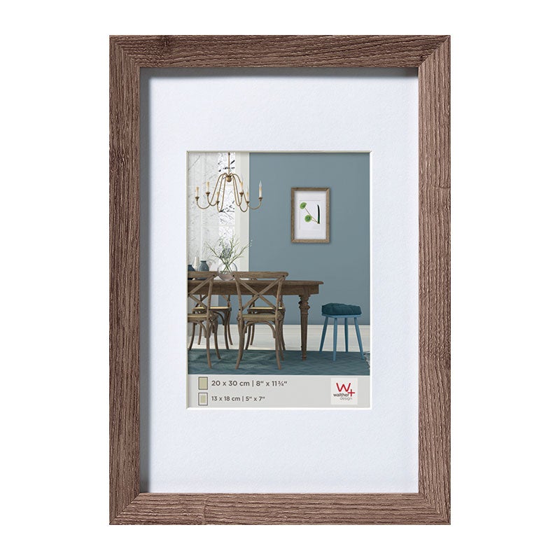 Ramka Walther Fiorito drewno brąz 20x30 cm
