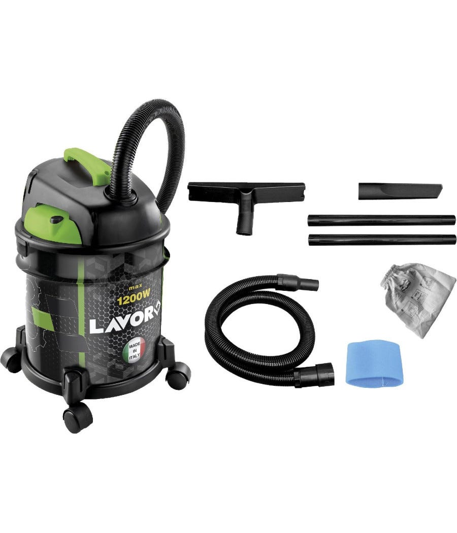 Trade Shop - Bidone Aspiratutto Solidi E Liquidi 1200w Lavor Wash Rudy 1200s 20 Litri - | Leroy Merlin Trade Shop - Bidone Aspiratutto Solidi E Liquidi 1200w Lavor Wash Rudy 1200s 20 Litri - | Leroy Merlin