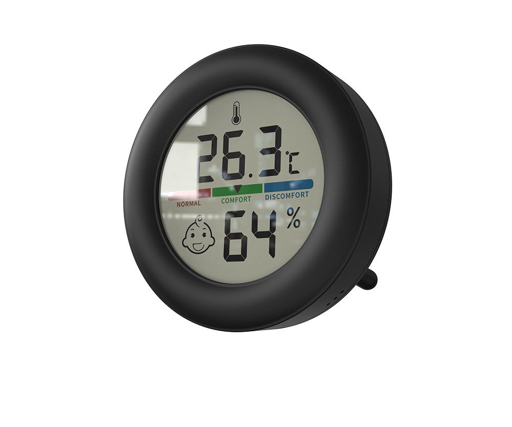 Domowy miernik wilgotności temperatury -20 ℃ -60 ℃ 20% Rh-99 Rh stojący wiszący ℃ / ℉ przełączanie