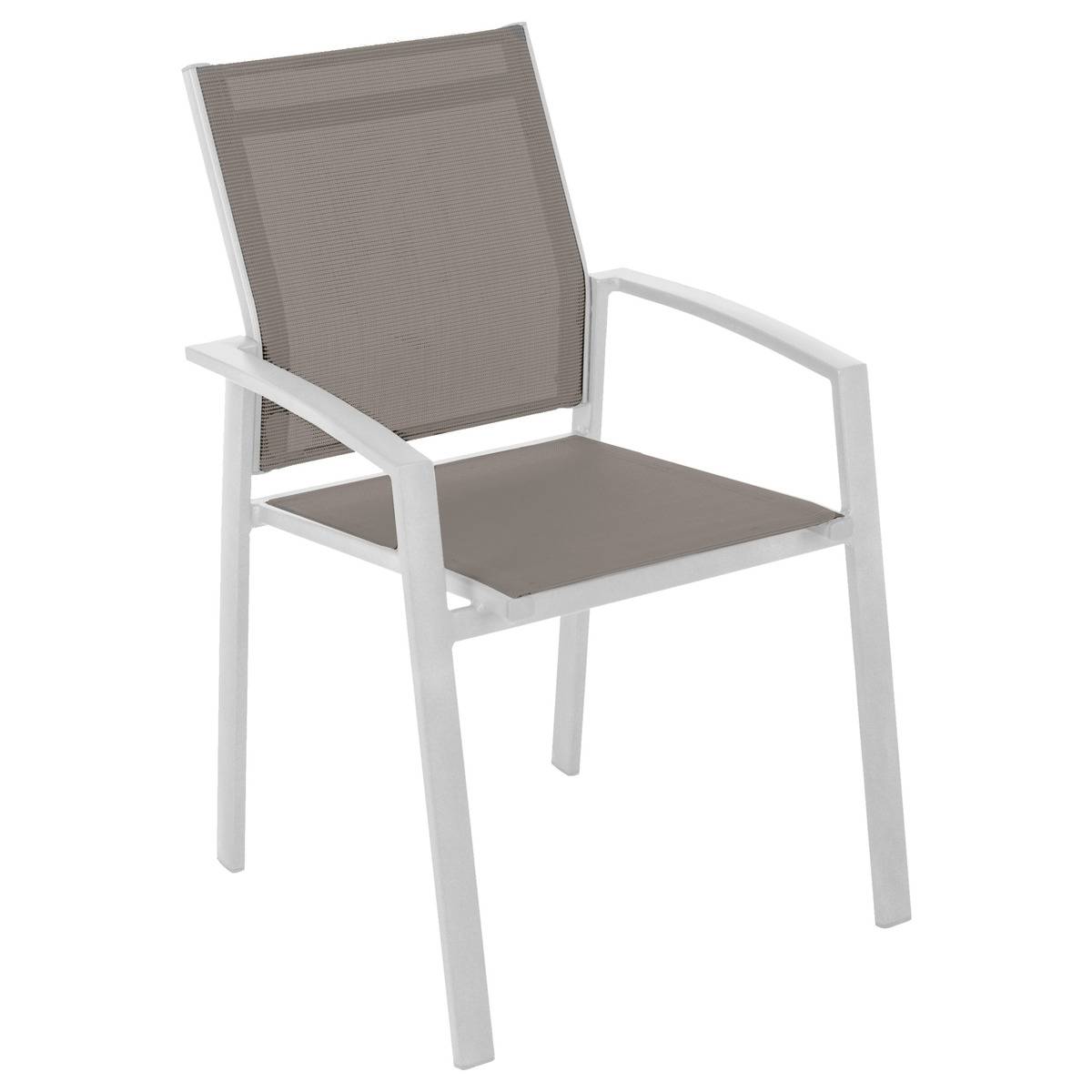 Fauteuil de jardin empilable 