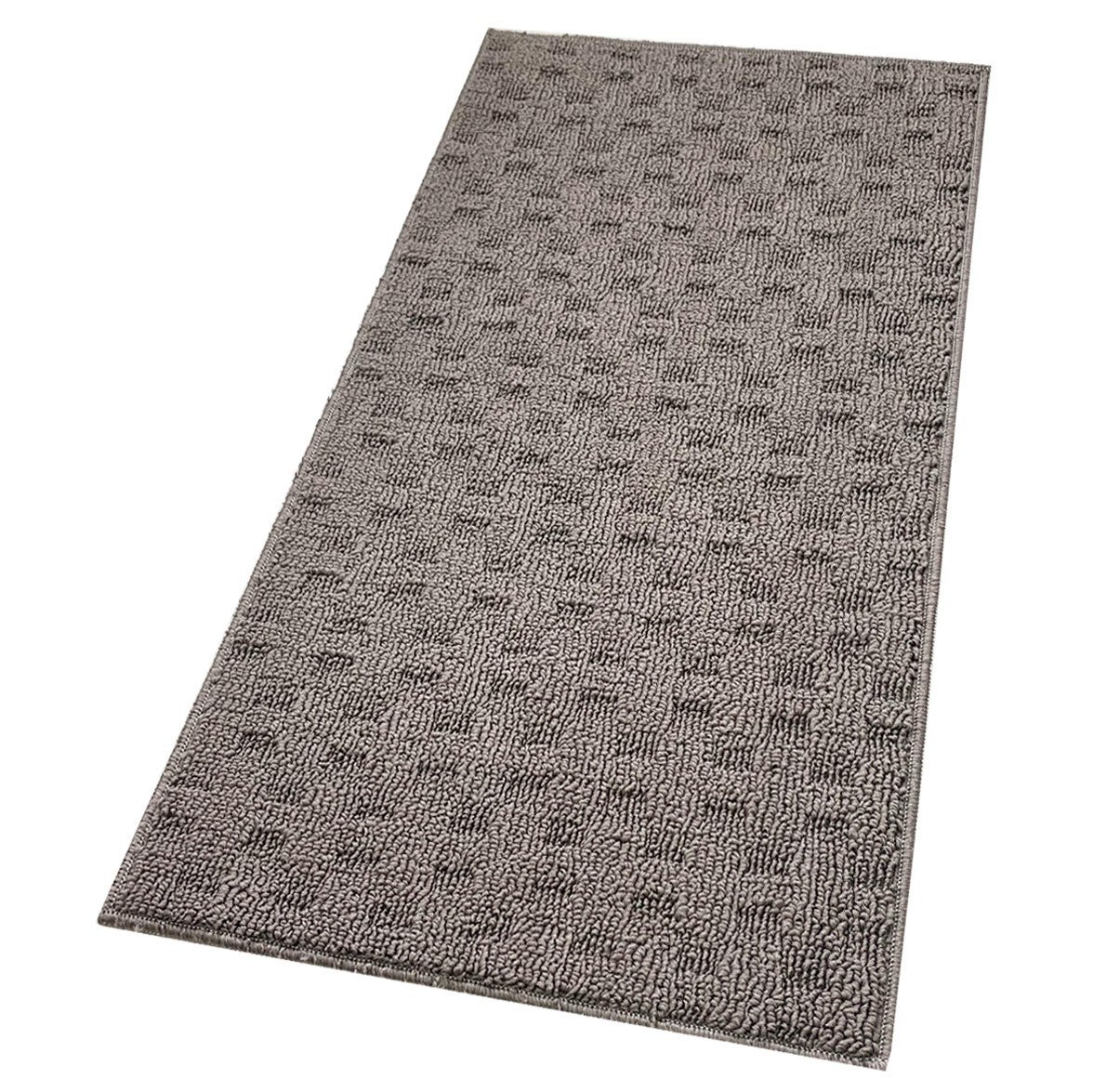 Dywanik łazienkowy 3D Miękki Spleciony Chłonny Antypoślizgowy Dywanik Nocny 45x75 Cm Brązowy