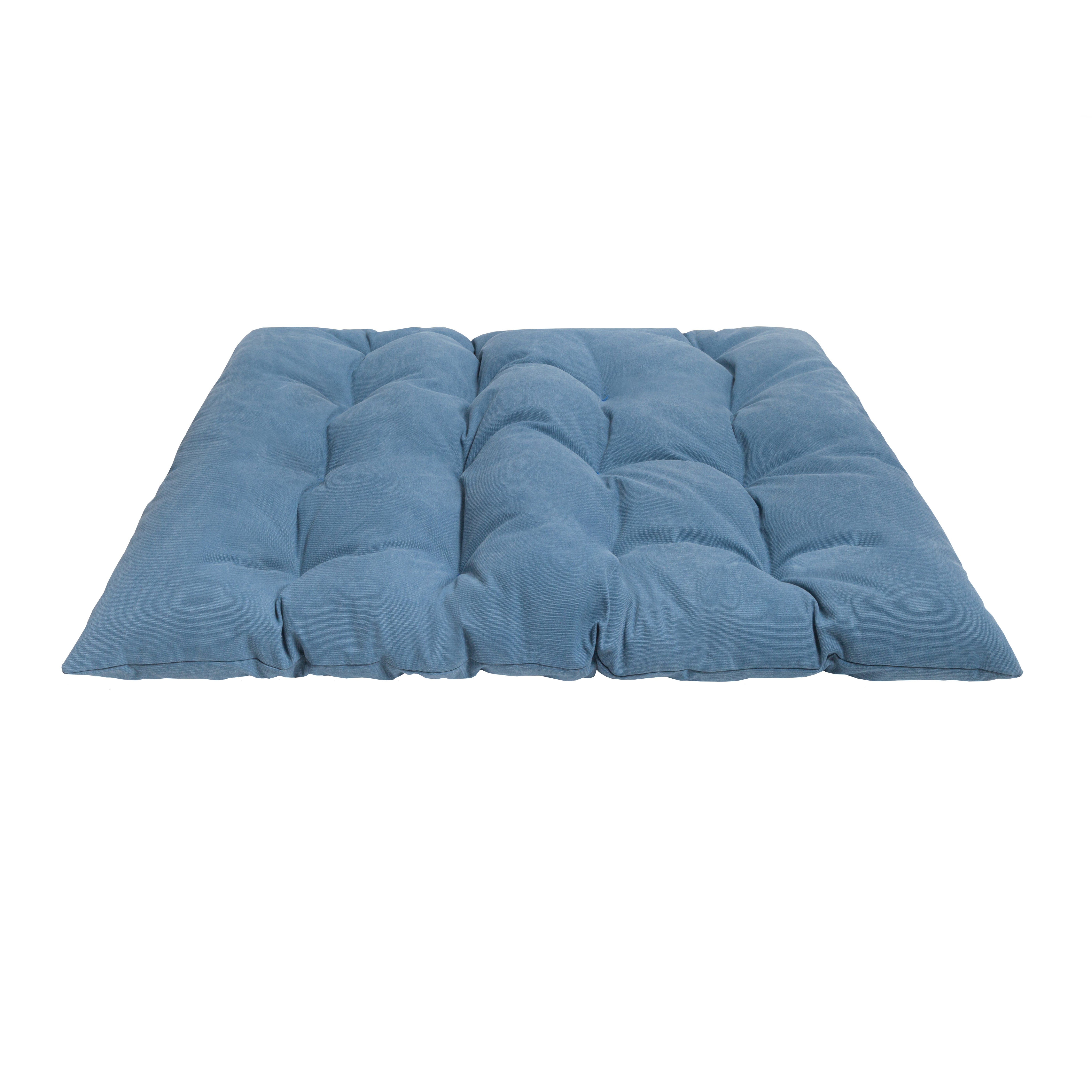 Matelas de sol CIELO en coton bleu 120x100 - 3