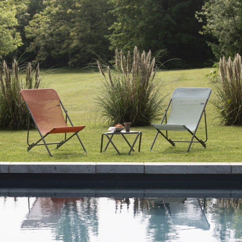 Transat jardin pliant multi-positions : Largeur 58 cm - MAXI TRANSAT - 5