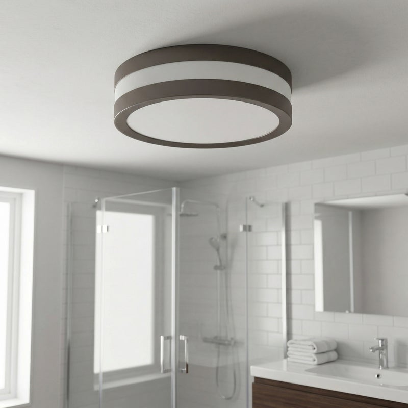 Lampa sufitowa zewnętrzna Stuttgart antracytowa 2xE27x11W wym:8,5x28,5x28,5cm IP44 Rabalux