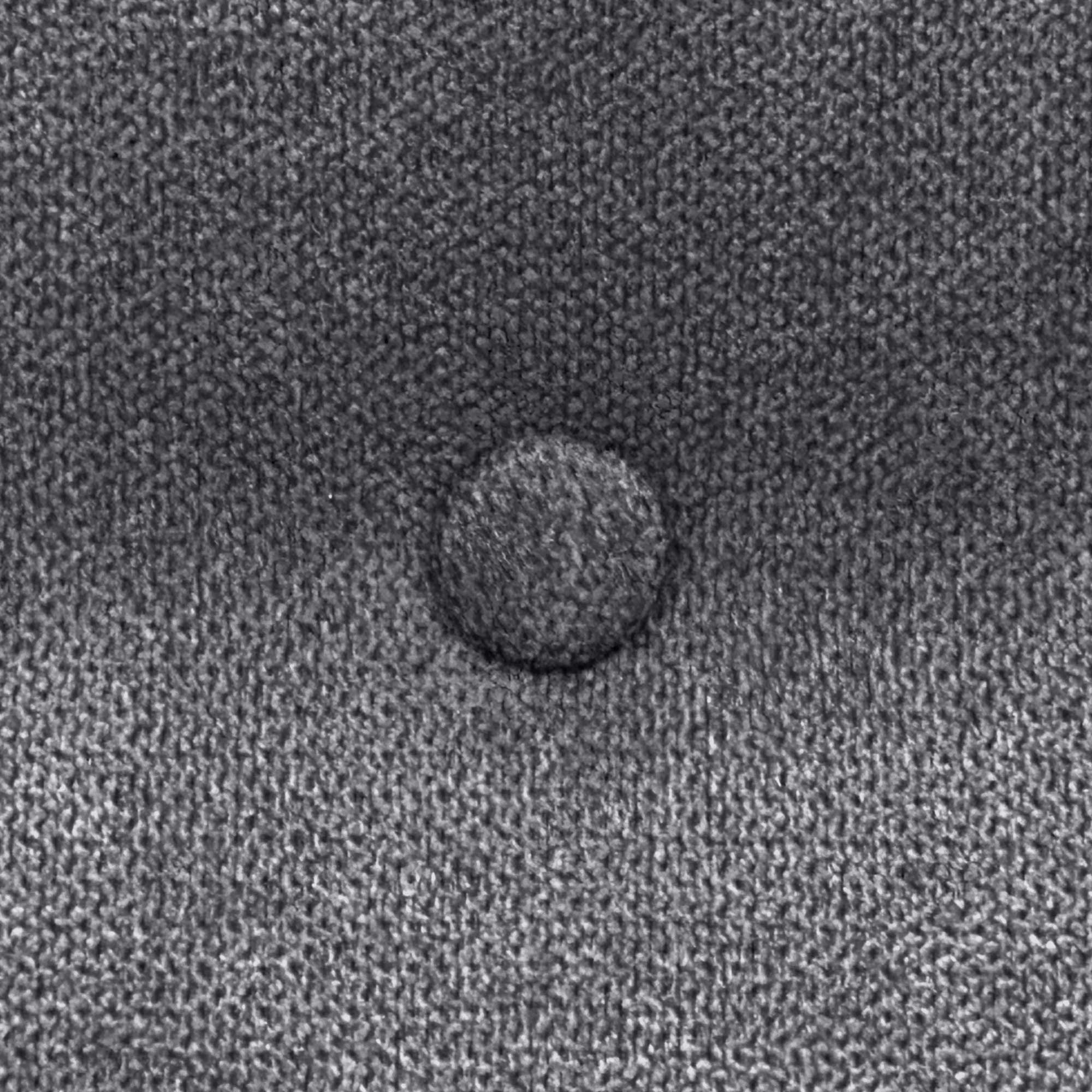 DHOME Cabecero de Tela AQUALINE Pro con 2 hileras de Botones Cabezal tapizado Cama Lujo (Gris Ceniza, 150cm) - 5