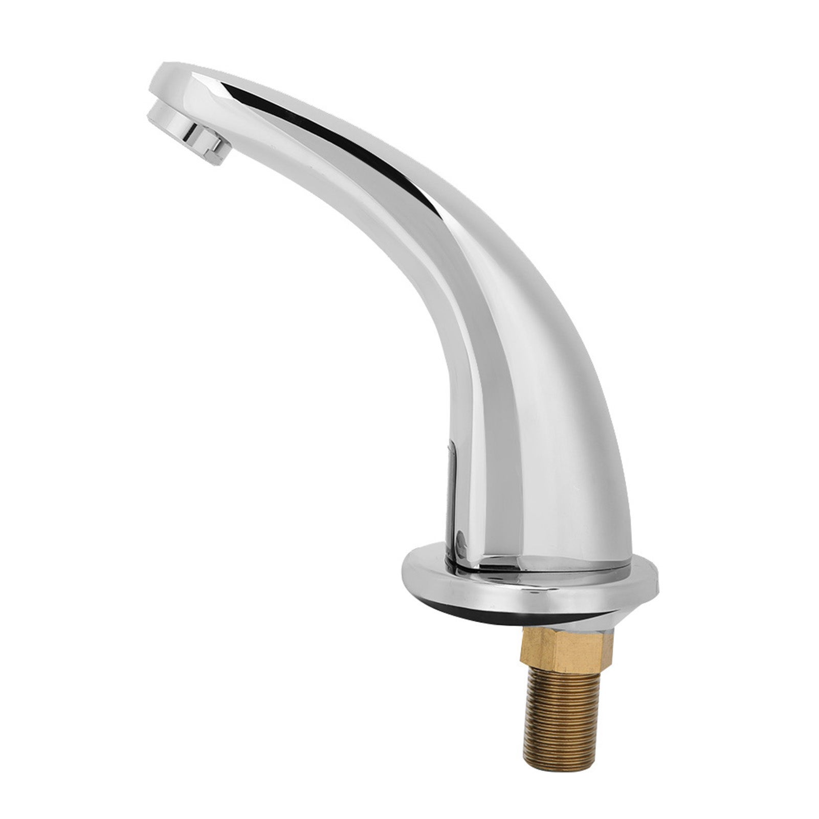Rubinetto Automatico Touchless A Infrarossi – Per Lavabo, In Ottone Cromato, Con Sensore, Alimentazione A Batterie 4 AA, Dimensioni 181x120x82 Mm