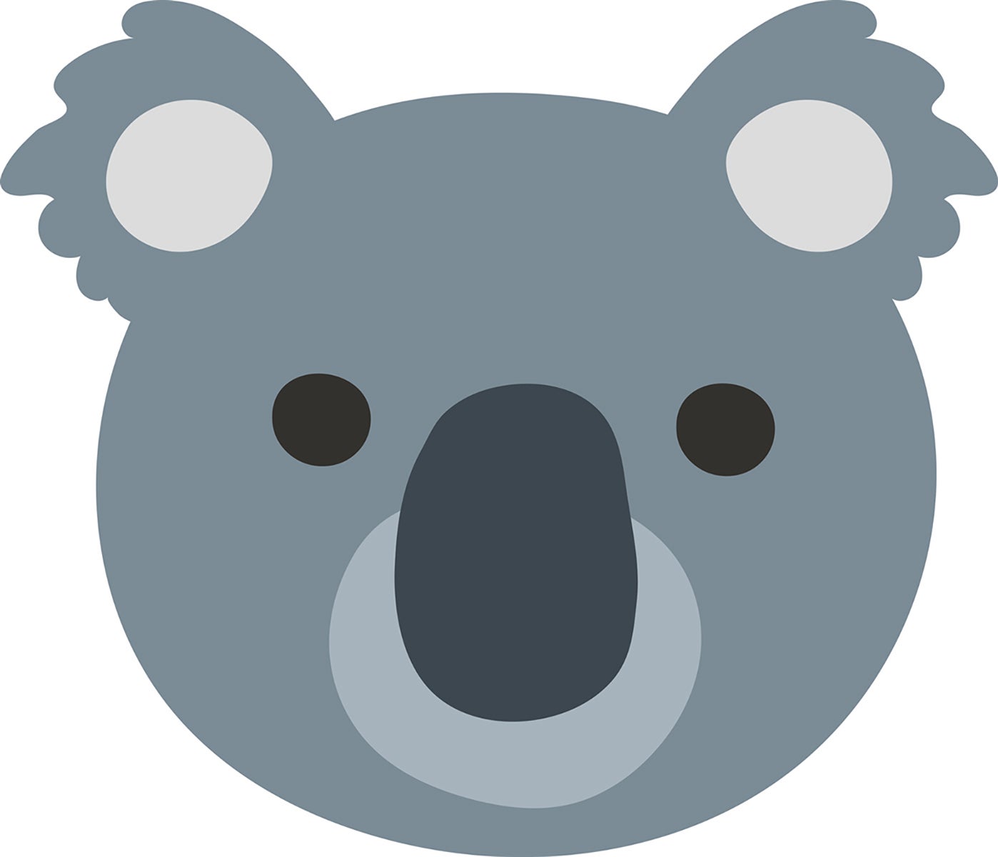Dywan winylowy dziecięcy Koala 52x60 cm - antypoślizgowy PVC, winylowy do pokoju dziecięcego, ognioodporny i zmywalny