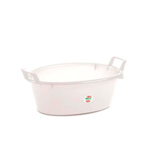 Bacinella Quadra Stefanplast In Politene - Bianca, 30 Cm, Design Moderno E Facile Da Pulire - Foto 7