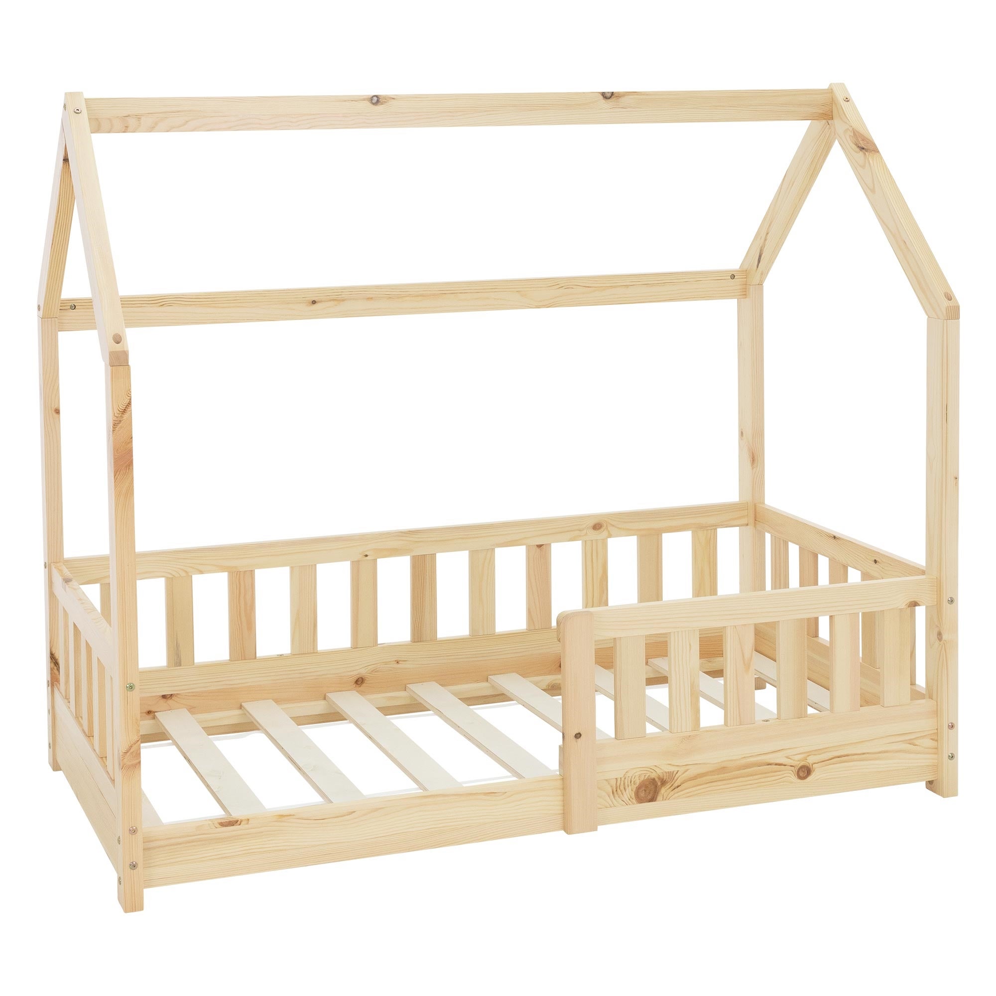 Barriera Laterale Letto Bambino | Protezione Anticaduta | Legno | Montaggio Facile