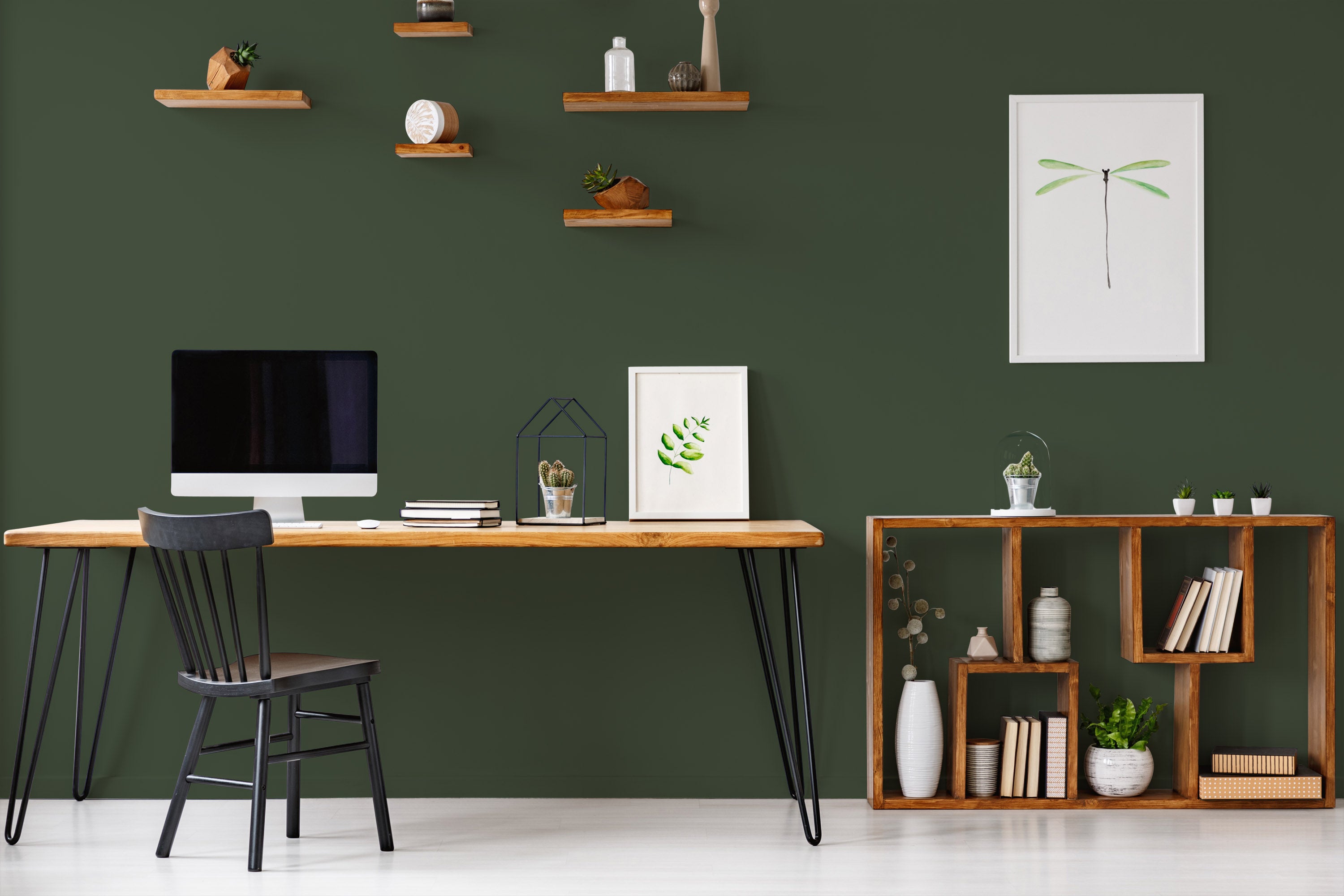 Leroy Color Example THE COLOR KITCHEN - Pintura mural de muy alta opacidad color verde ...