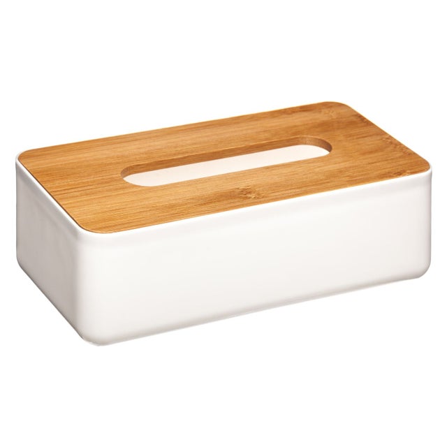 Boîte à mouchoirs scandinave Baltik - Blanc