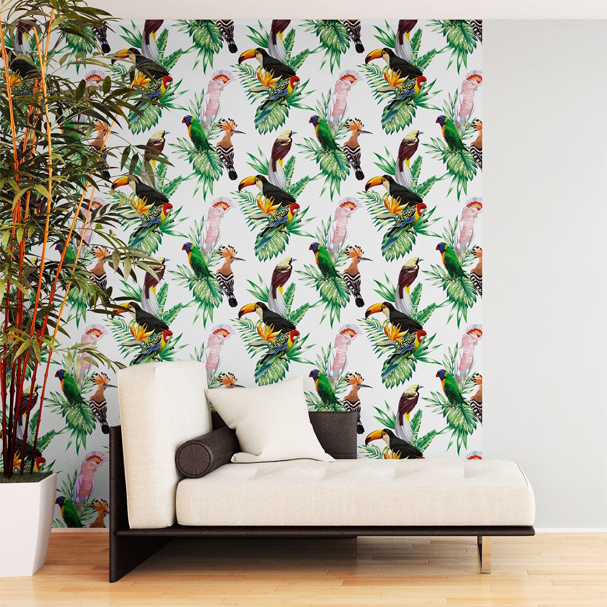 Adesivo arazzo tropicale Cahuita - Sticker adesivo - adesivi murali - 60x60cm - 5