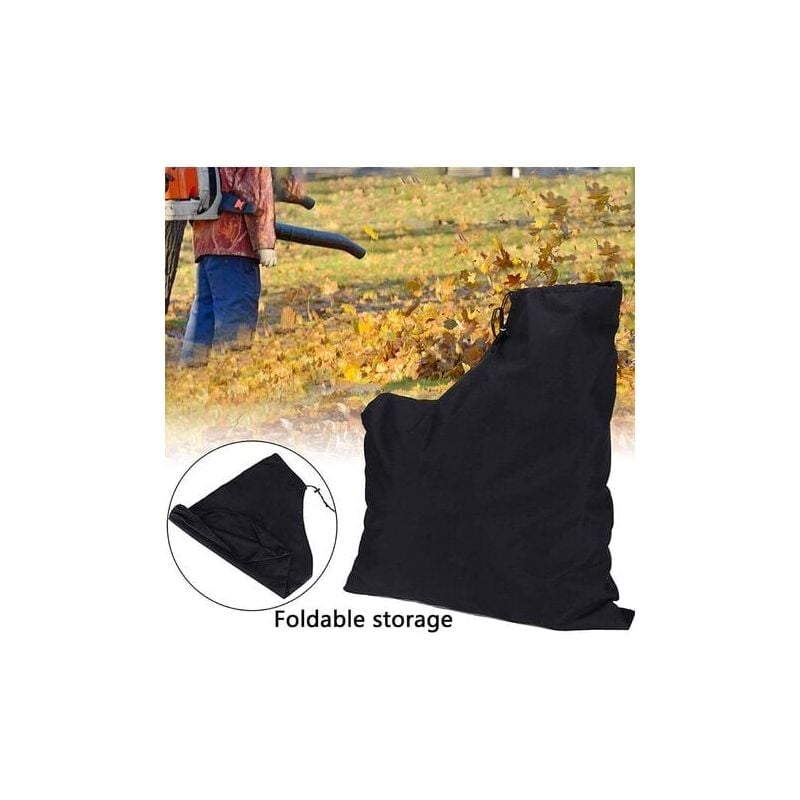 Sac aspirateur pour souffleur à feuilles, résistant à la corrosion, compatible avec broyeur, capacité 60cm*44cm - 4
