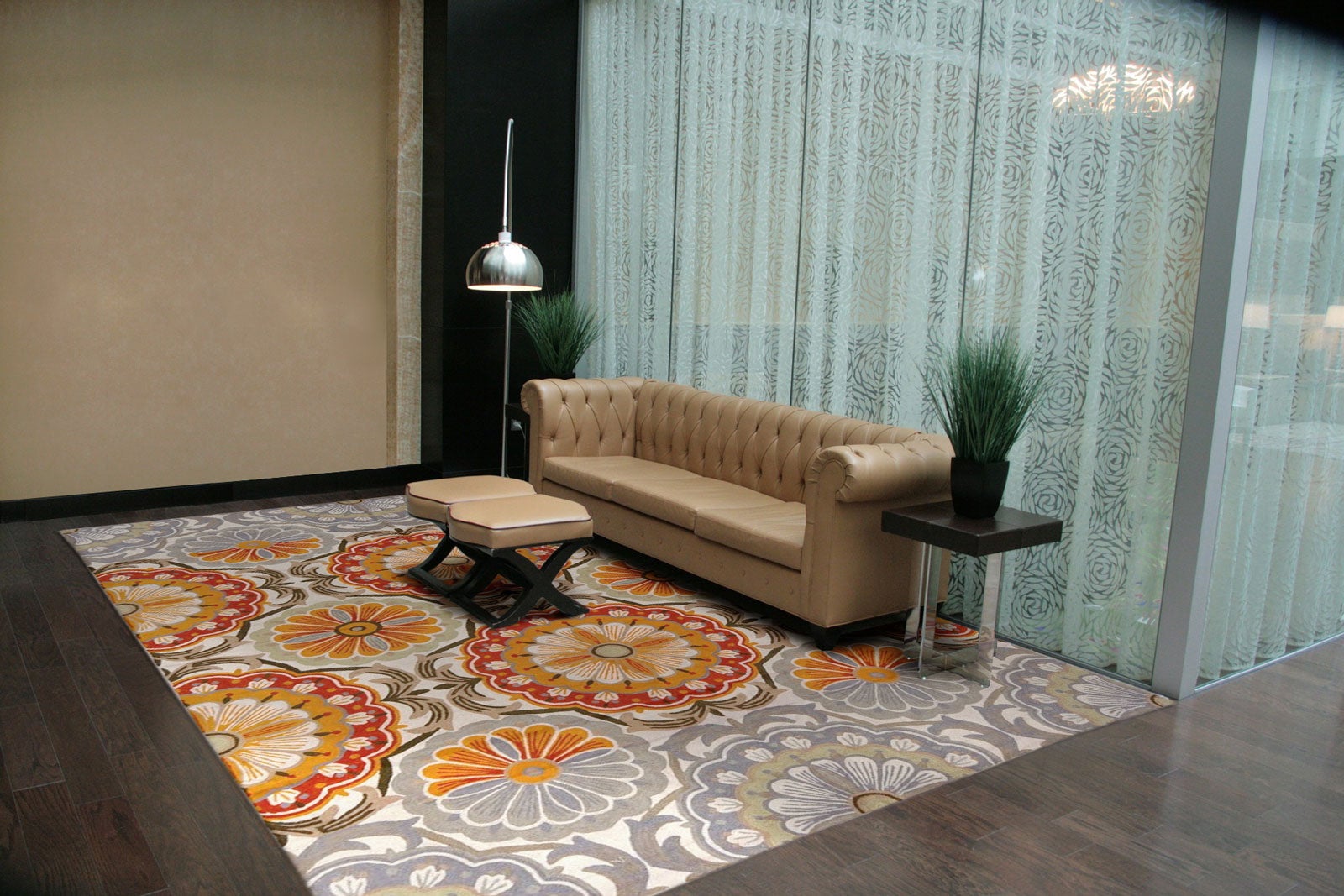 Kilim indo suzani original a mano en india 122x76 cm