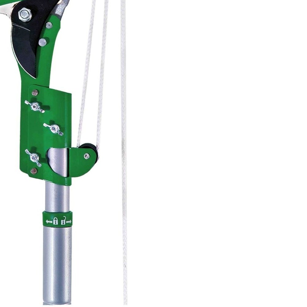 Elagueur telescopique Ribiland professionnel lame Teflon 30 mm manche acier vert - 9