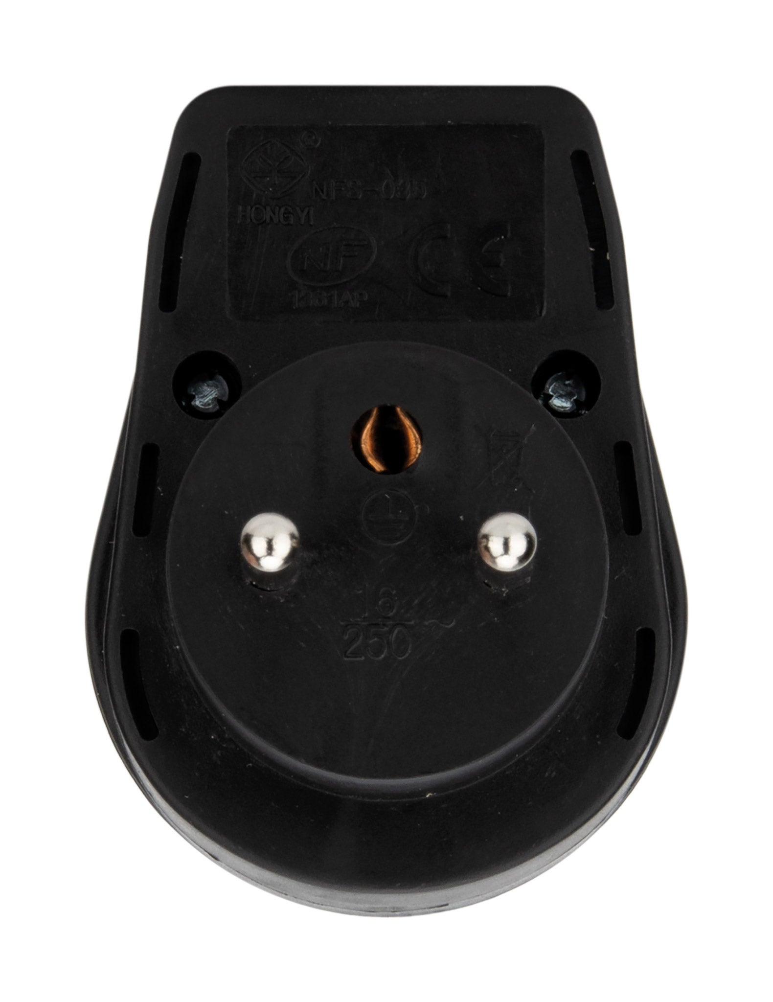 Parafoudre 1 prise simple - Noir - Zenitech - 4