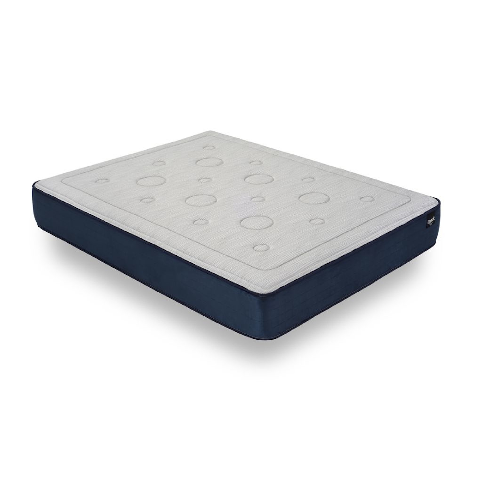 Colchon viscoelastico de muelles ensacados energy top viscoelastica memory confort 135x200 cm tanuk