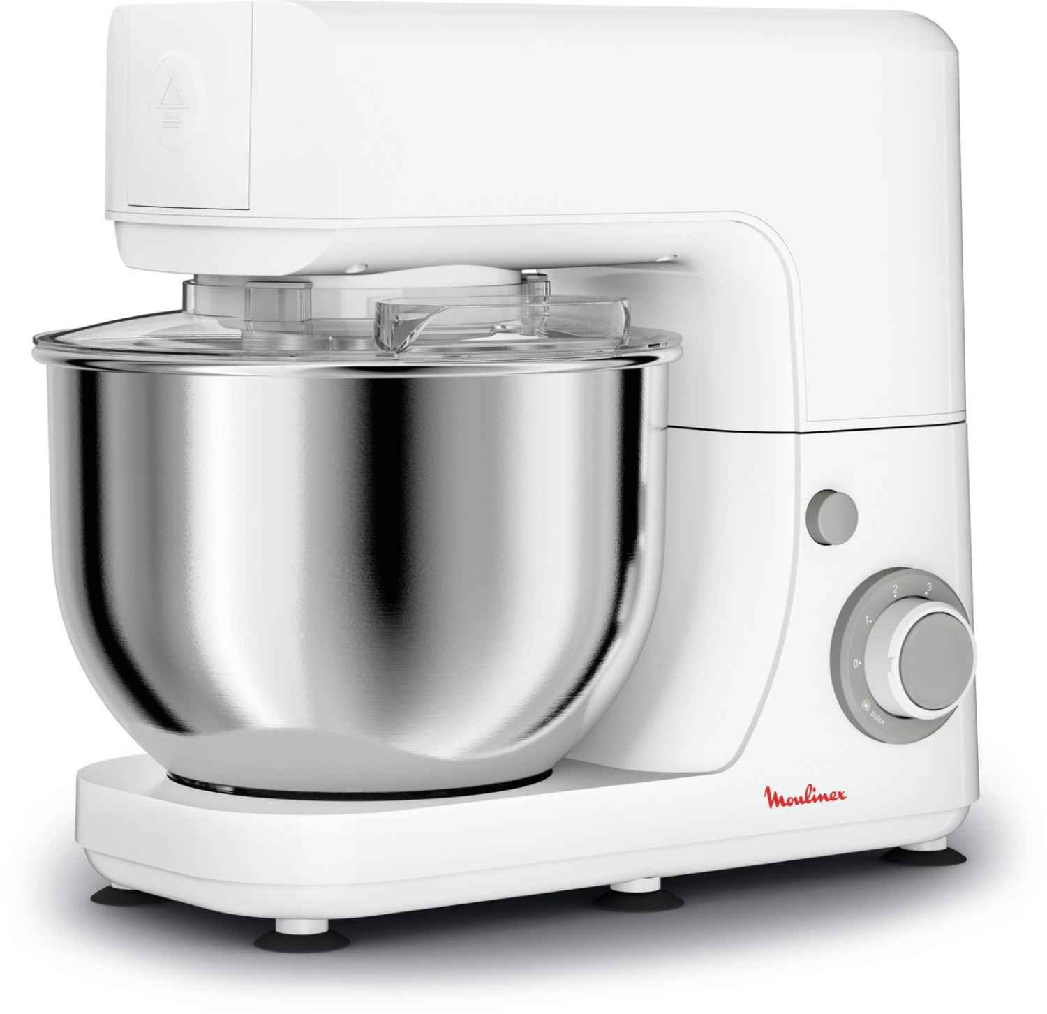 Moulinex impastatrice masterchef essential robot de cocina 800 w 4,8 l blanco, gris